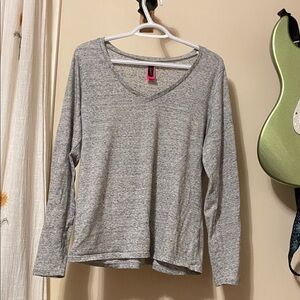 Heather grey La Senza long sleeve top